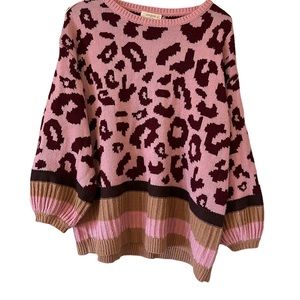 UMGEE Sweater Leopard pink